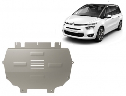 Aluminium motor, kapcsolószekrény védőlemez Citroen C4 Picasso
