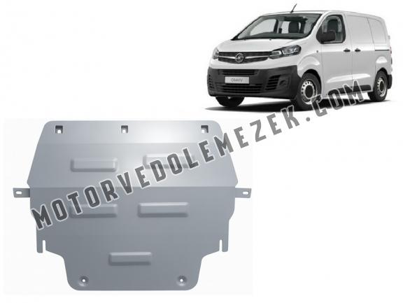 Aluminium motor, kapcsolószekrény védőlemez Opel Vivaro