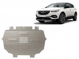 Aluminium motor, kapcsolószekrény védőlemez Opel Grandland X