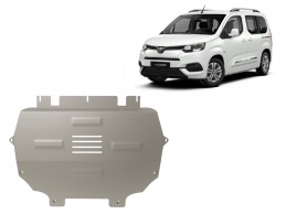 Aluminium motor, kapcsolószekrény védőlemez Toyota Proace City Verso