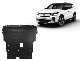 Acél motor, kapcsolószekrény védőlemez Citroen C3 Aircross