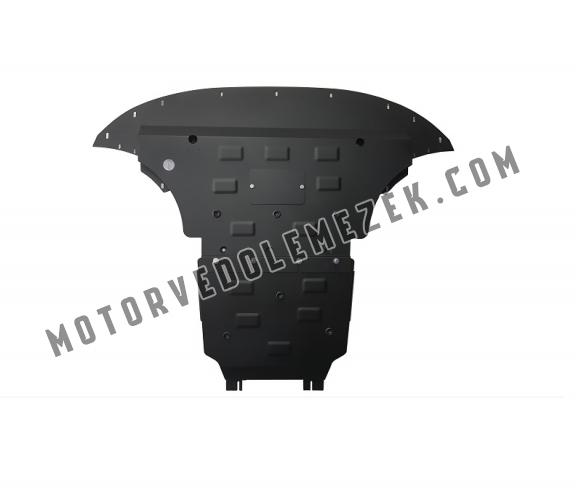 Acél kapcsolószekrény védőlemez  Audi A5