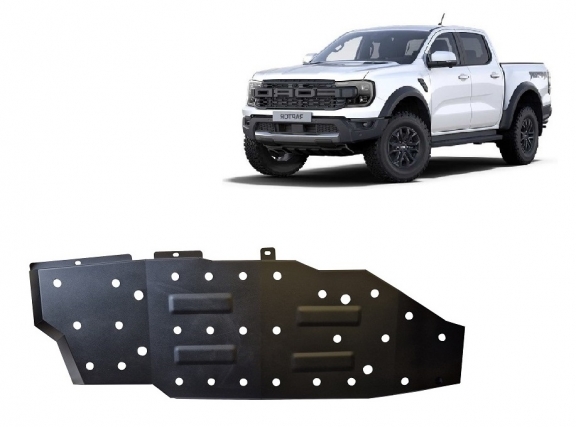 Acél üzemanyagtartály védőlemez Ford Ranger Raptor