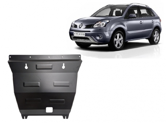 Acél motor, sebességváltó, hűtő, első lökhárító védőlemez Renault Koleos - Vers 2.0