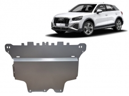 Alumínium motor, sebességváltó, hűtő, első lökhárító védőlemez Audi Q2