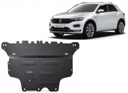 Acél motor, sebességváltó, hűtő, első lökhárító védőlemez Volkswagen T-Roc