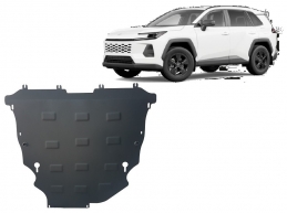 Acél motor, sebességváltó, hűtő, első lökhárító védőlemez Toyota Rav4