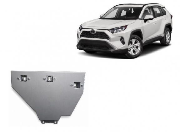 Alumínium differenciálmű védőlemez Toyota Rav4