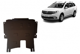 Acél motor, kapcsolószekrény védőlemez Dacia Logan MCV