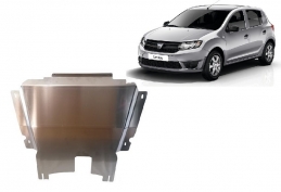 Alumínium motor, kapcsolószekrény védőlemez DACIA SANDERO 2