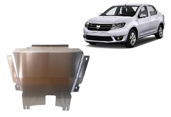Alumínium motor, kapcsolószekrény védőlemez DACIA LOGAN 2