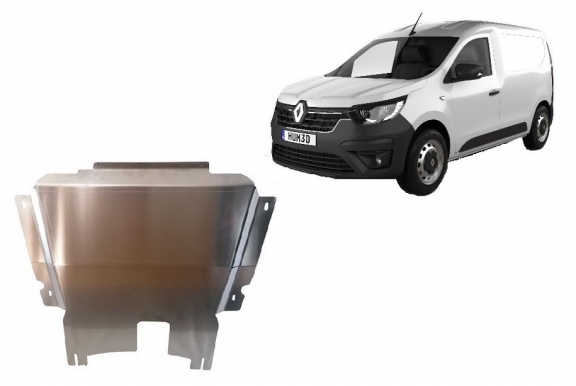 Aluminum motor, kapcsolószekrény védőlemez Renault Express