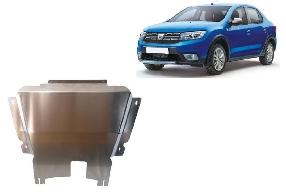 Aluminium motor, kapcsolószekrény védőlemez DACIA Logan Stepway