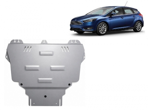 Aluminium motor, kapcsolószekrény védőlemez Ford Focus