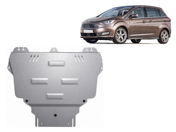 Aluminium motor, kapcsolószekrény védőlemez Ford C-max
