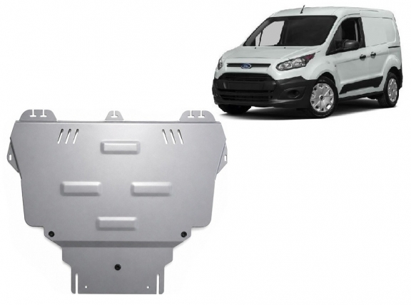 Aluminium motor, kapcsolószekrény védőlemez Ford Transit Connect