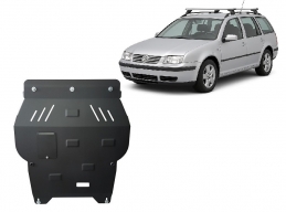 Acél motor, sebességváltó, hűtő, első lökhárító védőlemez VW Bora