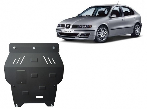 Acél motor, sebességváltó, hűtő, első lökhárító védőlemez Seat Leon Cupra