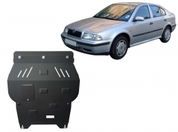 Acél motor, kapcsolószekrény, hűtő védőlemez Skoda Octavia Tour