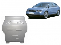 Alumínium motor, sebességváltó, hűtő, első lökhárító védőlemez Audi A3