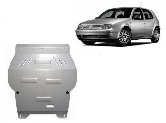 Alumínium motor, sebességváltó, hűtő, első lökhárító védőlemez Volkswagen Golf