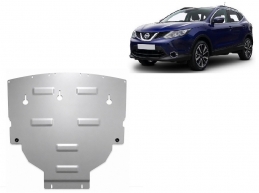 Aluminium motor, kapcsolószekrény védőlemez Nissan Qashqai J11