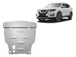 Aluminium motor, kapcsolószekrény védőlemez Nissan X-Trail T32