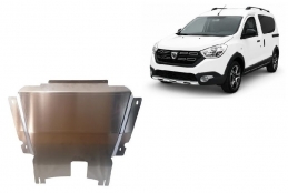 Aluminium motor, kapcsolószekrény védőlemez DACIA Dokker Stepway