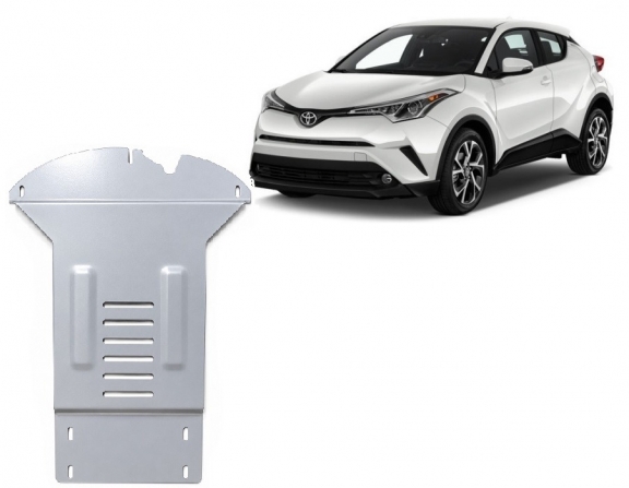 Alumínium katalizátorvédő / katalizátor zár Toyota C-HR