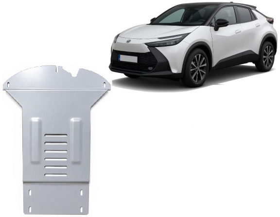 Alumínium katalizátorvédő / katalizátor zár Toyota C-HR