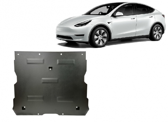 Elülső villanymotor pajzs Tesla Model Y AWD