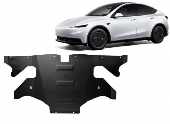 hátsó villanymotor pajzs Tesla Model Y AWD