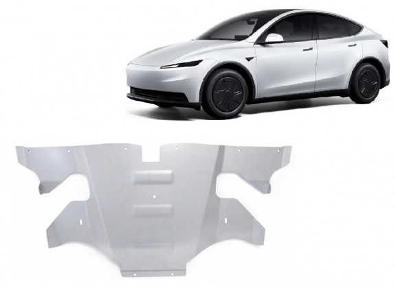 Hátsó alumínium elektromos motorvédő lemez – Tesla Model Y