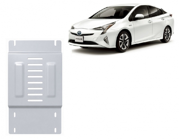 Alumínium katalizátorvédő / katalizátor zár Toyota Prius