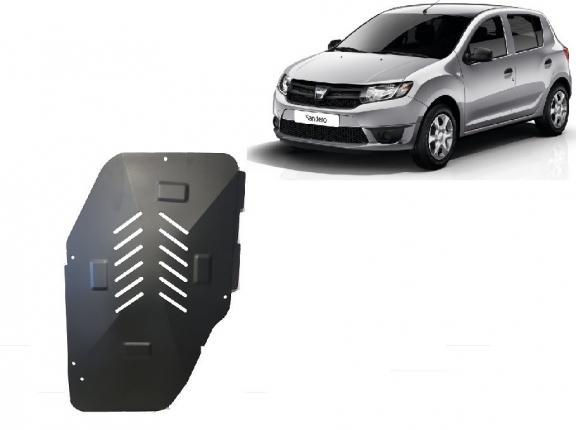 Acél üzemanyagtartály védőlemez Dacia Sandero