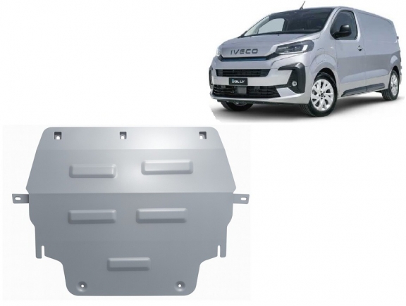 Aluminium motor, kapcsolószekrény védőlemez Iveco eJolly