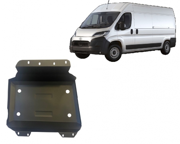 Acél üzemanyagtartály védőlemez Toyota Proace Max