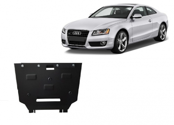 Acél kapcsolószekrény védőlemez Audi A5