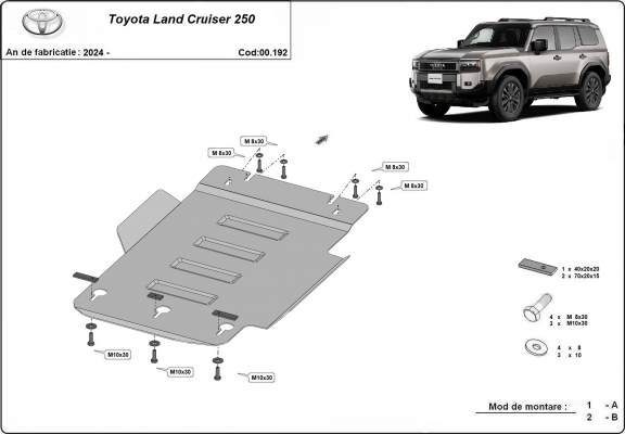 Toyota Land Cruiser promo szett