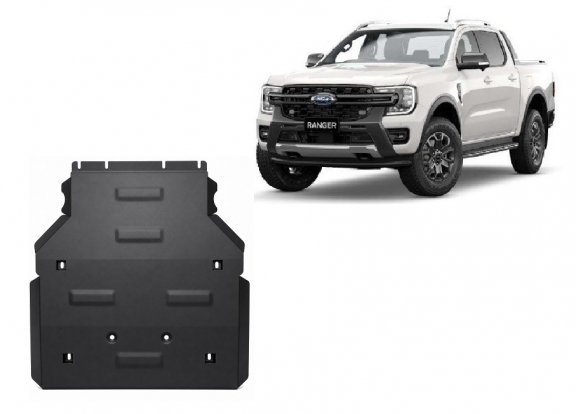 Acél kapcsolószekrény védőlemez Ford Ranger