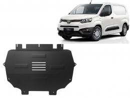 Acél motor, kapcsolószekrény, hűtő védőlemez Toyota Proace City