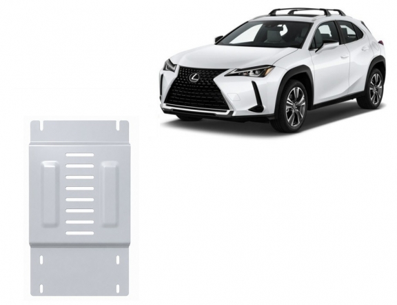 Alumínium katalizátorvédő / katalizátor zár Lexus UX