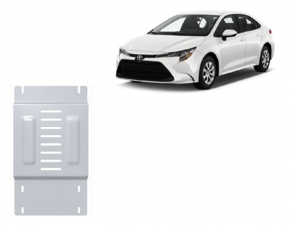 Alumínium katalizátorvédő / katalizátor zár Toyota Corolla