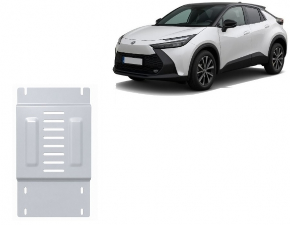 Alumínium katalizátorvédő / katalizátor zár Toyota C-HR