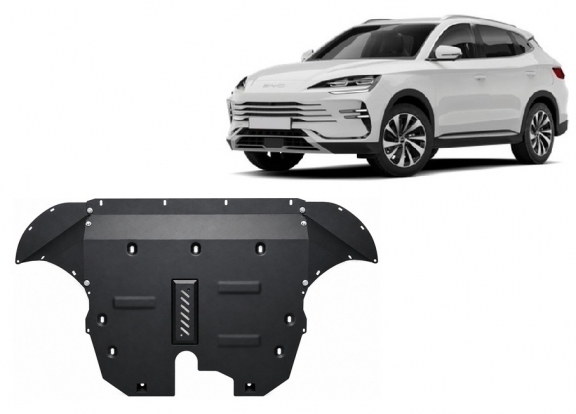 Acél motor, kapcsolószekrény védőlemez BYD Seal U DM-i