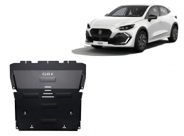 Acél motor, kapcsolószekrény védőlemez Renault Clio 6