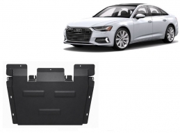 Acél kapcsolószekrény védőlemez Audi A6