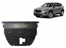 Acél motor, kapcsolószekrény, hűtő védőlemez Mazda CX5