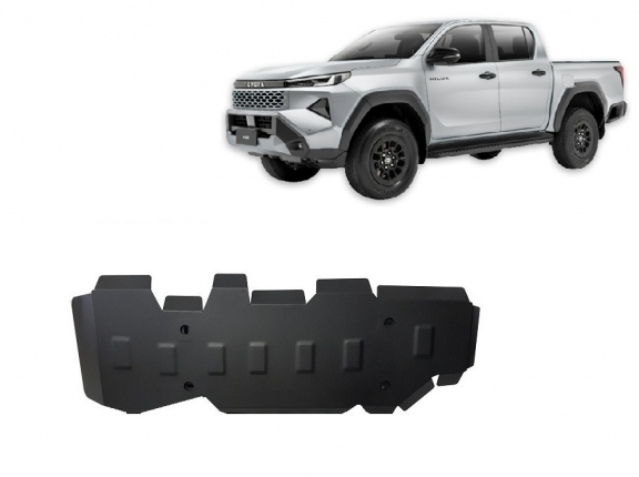 Acél üzemanyagtartály védőlemez Toyota Hilux