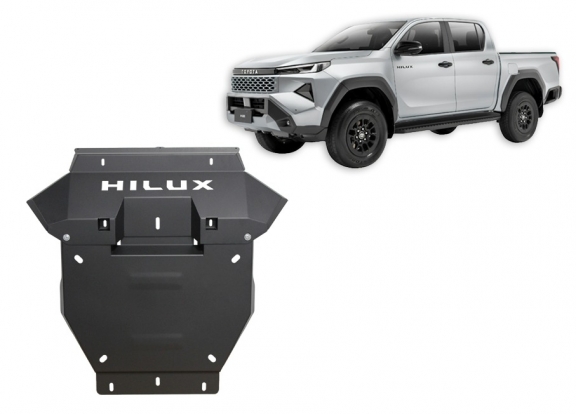 Motor, karter- védő acéllemez Toyota Hilux